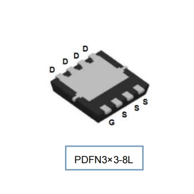 54A 30V N-channel Enhancement Mode Power MOSFET DH060N03R DFN3×3-8L