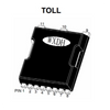 100V/2mΩ/281A N-MOSFET TOLL
