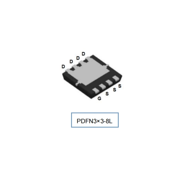 54A 30V N채널 강화 모드 전력 MOSFET DH060N03R DFN3×3-8L 중국 제조업체 - WXDH